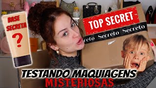 RECEBI UMA CAIXA DE MAQUIAGENS SECRETAS! 👀 Duda Fernandes