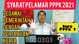 Syarat Pendaftaran PPPK 2021