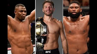 ufc heavyweight rankings 2021