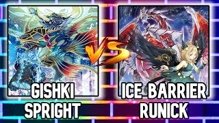 BO3 | Gishki Spright vs Ice Barrier Runick | YGO Omega