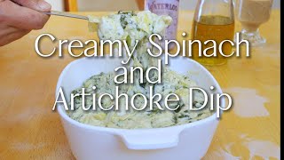 HOW TO MAKE CREAMY SPINACH & ARTICHOKE DIP RECIPE