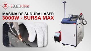 Sudura cu fibra laser 3000W MAX