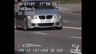 Bmw e92 325i caught on radar speed