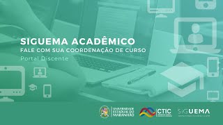 Portal Discente- Como entrar em contato com a Coordenação de Curso?