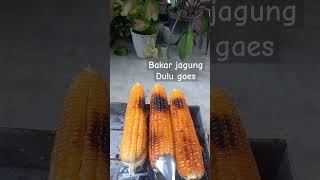 asiknya bakar jagung #jagungbakar