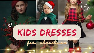 🎄Cute & stylish Christmas Eve Dresses for Kids🎁 Festive Outfit Ideas to Make Your Little Ones Shine✨