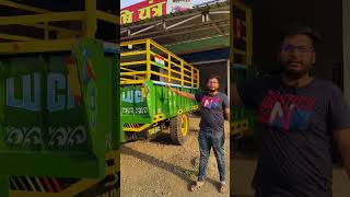 90 क्विंटल की सबसे सस्ती ट्रैक्टर ट्रॉली यहां मिलता है /tractor trolley video