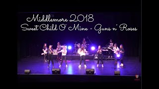 Middlemore perform ‘Sweet Child O’ Mine’ by Guns n’ Roses (2018)