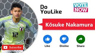 Vote Now for Kōsuke Nakamura