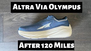 Altra Via Olympus After 120 Miles