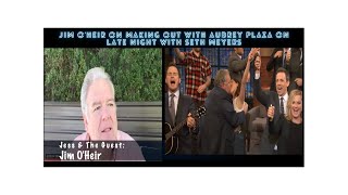 Jim O'Heir on Making Out with Aubrey Plaza on Late Night With Seth Meyers