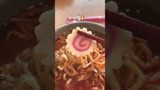 Hot Chicken Ramen 🍜🔥 #mukbang #asmr