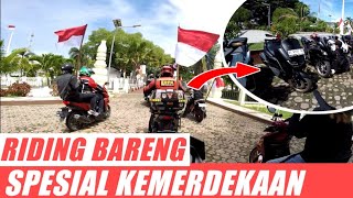 SERU BANGET‼️SEMUA RIDER CONVOI SPESIAL KEMERDEKAAN INDONESIAN