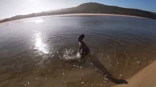 WALKING AND SWIMMING IN NATURE'S WONDERLAND #gardenroute #southafrica