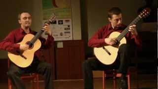 GuitArt Duo plays Joseph Haydn - Divertimento  Hob. XVI:10, 3. mov. - Presto