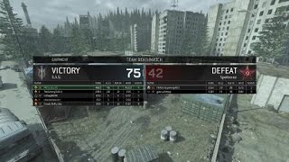 COD 4 MWR 41 Killstreak on Shipment TDM