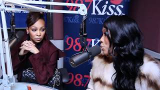 Brandy and Monica Sit Down with Ed Lover on 987KissFM