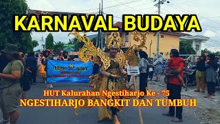 KARNAVAL BUDAYA Dalam Rangka Merti Desa Hari Jadi Kalurahan Ngestiharjo Ke - 75