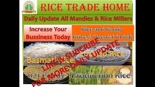 1121 Indian Basmati Rice today prices | Date-27-01-2018