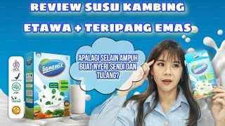 REVIEW SUSU KAMBING ETAWA GAMAMILK terapi nyeri sendi, rematik dan tulang