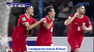 Lemparan maut Arhan Pratama