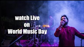 Bhumik Shah Live | #WorldMusicDay | Happy World Music Day | 21 June 2018