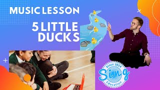 5 Little Ducks | Early Years+KS1 Homeschool Music Lesson from Sing Education