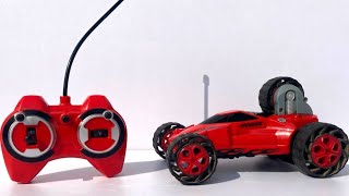 5 Wheel RC Car Stunt Car - Unboxing and Test -Peephole View Toys