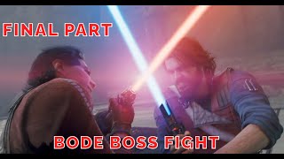 Star Wars: Jedi Survivor Walkthrough Gameplay FINAL PART (Hard) - BODE BOSS FIGHT FINALE