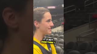 Caitlin Clark asked about her fan base and Dijonai Carrington didn’t like her response