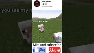 Did you see my mother? #minecraft #trending #shorts