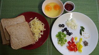 Bread pizza without oven/a quick 5minutes dinner dish /kids favourite yummy recipe/Pan Bread   Pizza