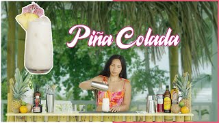 🌞🍍 Beat the Heat with This Virgin Piña Colada | ASMR Tiki Bar 🍍🌞