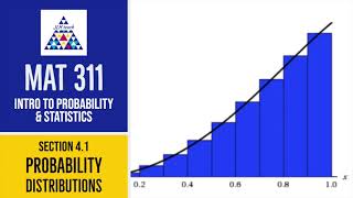 Probability Distributions (Section 4.1)