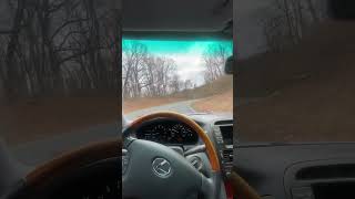 Lexus LS430 Mountain Road Drive POV #car #lexusls430 #driving #luxurycar