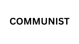 How to pronounce Communist in English language