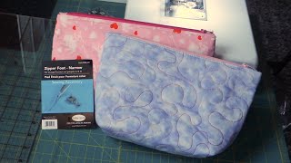 Simple Zipper Bag Tutorial