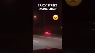 Crazy Street Racing Crash! #cars #automobile #sportscar #fails #carcrash #carfails #corvette