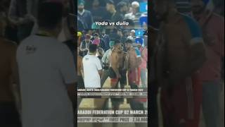 Yada surkhpur vs dulla Bagga kabaddi #kabaddifight #kabaddiaction #dullabagga #shortvideo