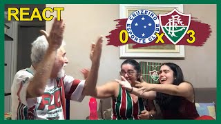 FAMÍLIA TRICOLOR REAGE À 0 CRUZEIRO X 3 FLUMINENSE - COPA DO BRASIL 2022