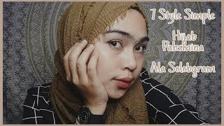 7 STYLE HIJAB PAHSMINA PALING SIMPLE CANTIK & KEKINIAN🌸