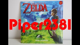 The Legend of Zelda 2020 Calendar