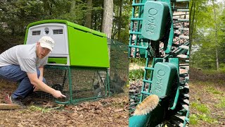 How To Move The Omlet Eglu Cube Chicken Coop - Instructions and Examples On How To Move The Coop