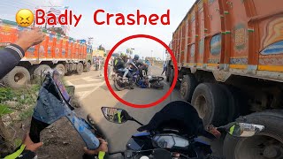 Pehele din mein 12000 ka Nuksaan😤 || Truck hit us || Sikkim Xtreme Day 1