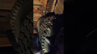 How to get more traction on a lawn tractor without any special tools (cut turf saver tires)