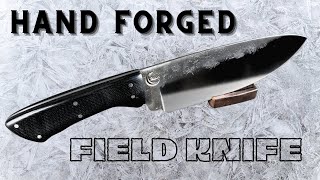 Making a Hunting Knife from 1084 High Carbon Steel | Kydex Sheath | Quick Clip Pro Belt Clip