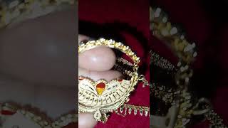 22 carat gold plating nath Larry ke sath#j .p jewellers sahukara Bareilly , M.8920692059