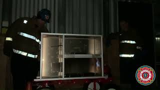 Tabletop Backdraft Demonstration