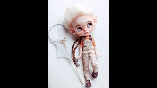 Custom Blythe boy Nikita. Новый блайзомальчик, зовут Никитка=)