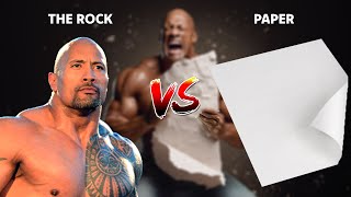 The Rock vs Scissors vs Paper